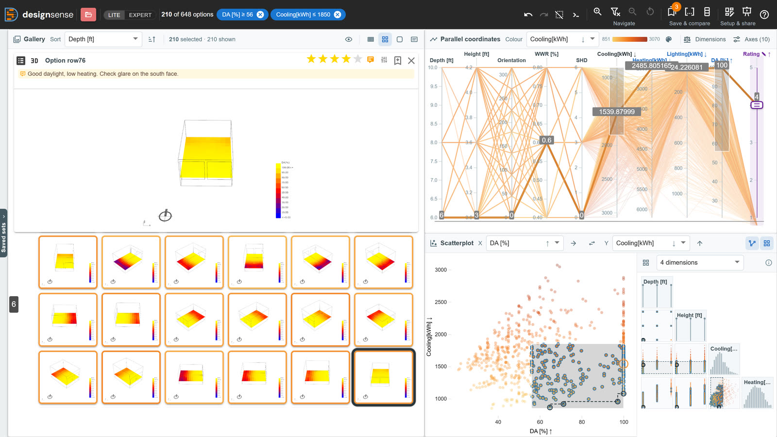DesignSense exploring 648 window designs